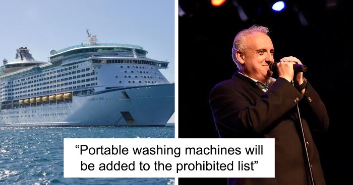 Passengers “Treated Like Criminals And Degraded” For Sneaking Washing Machine Aboard Ship