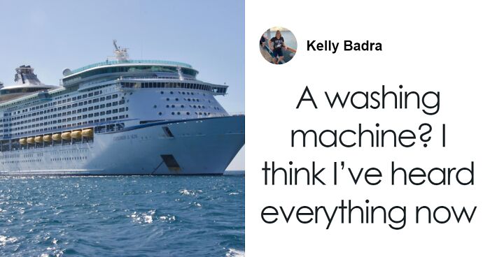 Passengers “Treated Like Criminals And Degraded” For Sneaking Washing Machine Aboard Ship