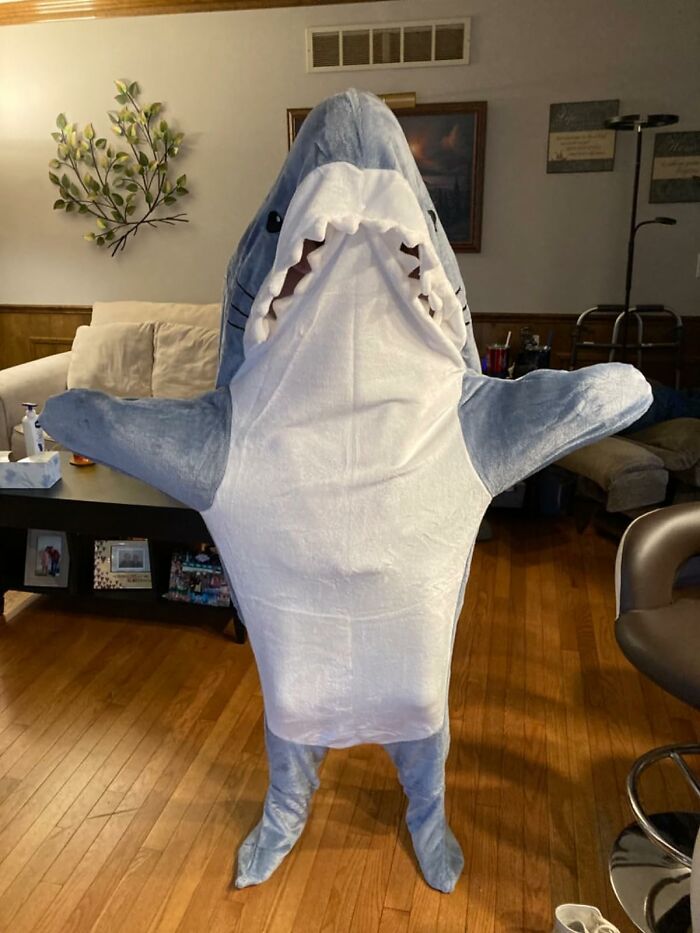 Snuggle Up In Style With A Shark Blanket Hoodie: Treat Yourself To Cozy Comfort And Playful Fun