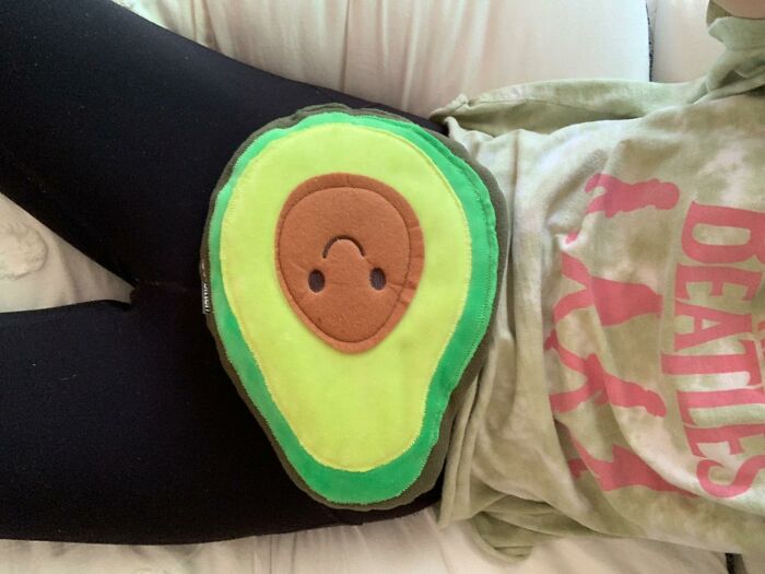 Relax And Unwind With An Avocado Heating Pad & Pillow: Soothe Tired Muscles And Ease Tension Naturally