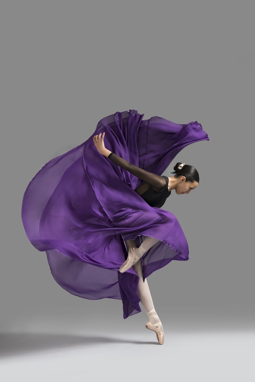 "Dancing Fabric" By Angelina Dorogi