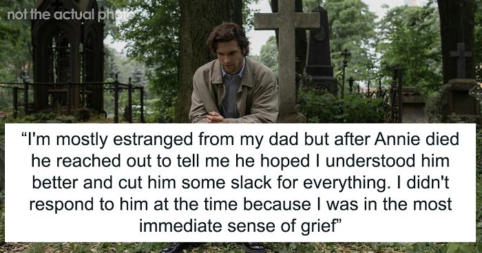 Widower Expects Son To Understand His Behavior After He Becomes Widowed Too, Gets Bashed Instead