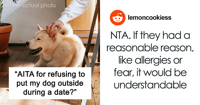 Man Told To Take His Dog Outside By Date, Shoves The Date Outside Instead