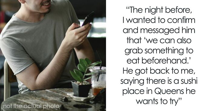 Guy’s Date Blows Him Off, Regrets It After Seeing Him Buying Very Expensive Sushi