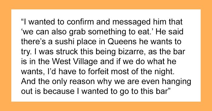 “I Blocked Him”: Guy Takes Himself For An Expensive Meal After Entitled Date Ruins His Plans