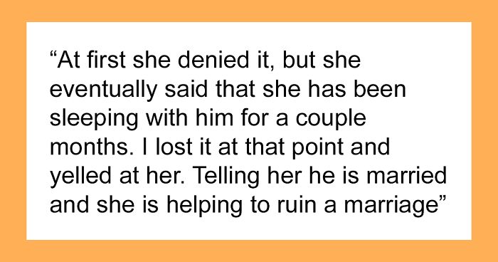 Man Has Tough Conversation With 21YO Daughter Who Had An Affair With Their Married Neighbor