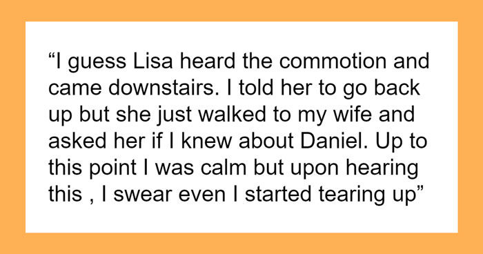 Man Accused Of Going Too Far By Disowning Adopted Daughter As She Preferred Mom’s Affair Partner