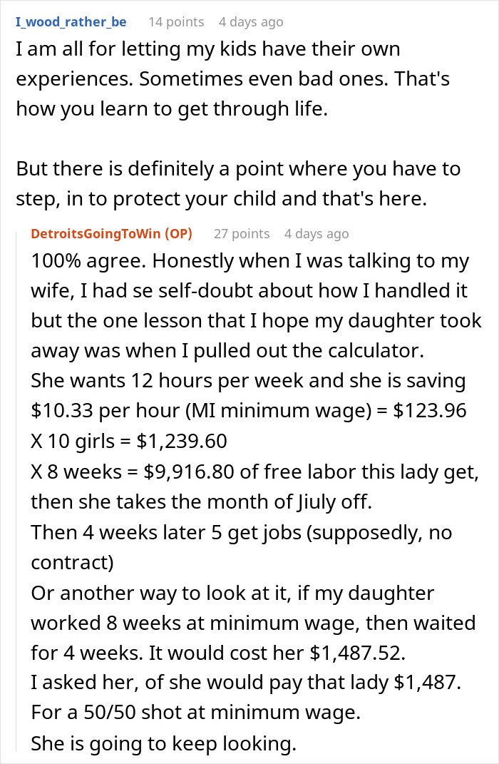 Dad Tells Teen Daughter Not To Proceed With Job Interview After Realizing The “Employer’s” Scheme Dad Tells Teen Daughter Not To Proceed With Job Interview After Realizing The “Employer’s” Scheme