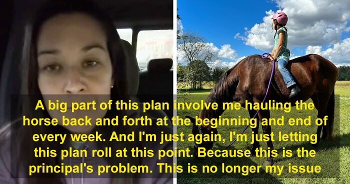 Mom Realizes Shocking Reason Behind Daughter Changing Her Mind Over Taking Pet Horse To School