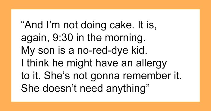 Mom Faces Backlash For Her Idea Of A Kid’s B-Day Party With No Gifts And No Cake