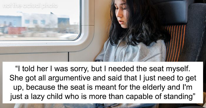 Karen Demands Teen Move Out From Disabled Seat, Calls The Conductor Only To Get Embarrassed