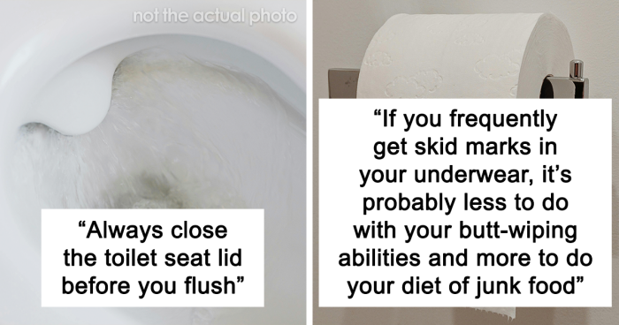 25 Pieces Of Disgusting Advice That Somehow Make Sense