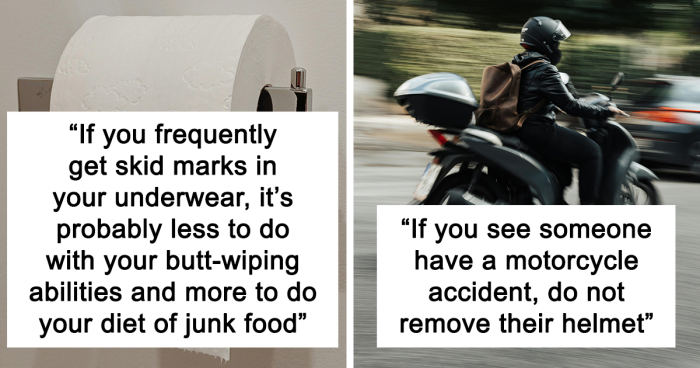 “What Disgusting Advice Ended Up Being Actually Helpful?” (25 Answers)