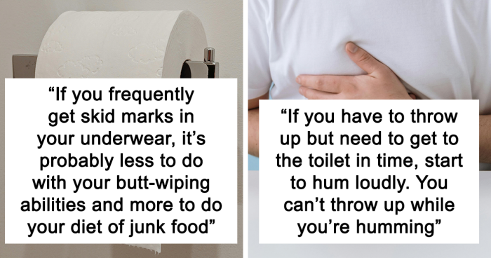 “What Disgusting Advice Ended Up Being Actually Helpful?” (25 Answers)