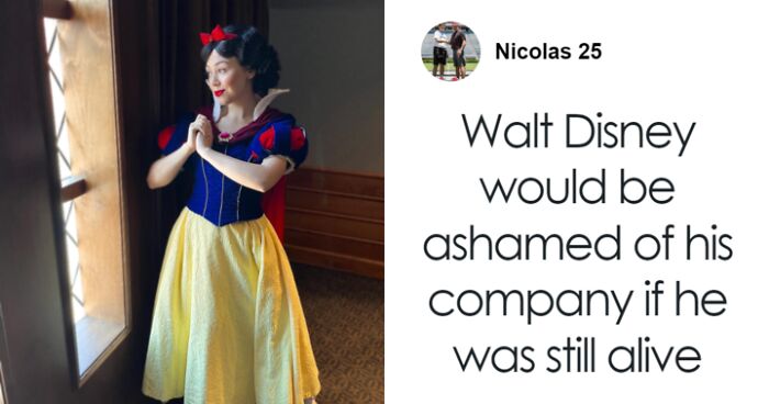 Outrage After Disney Cast Member Is Fired Over Childhood Picture