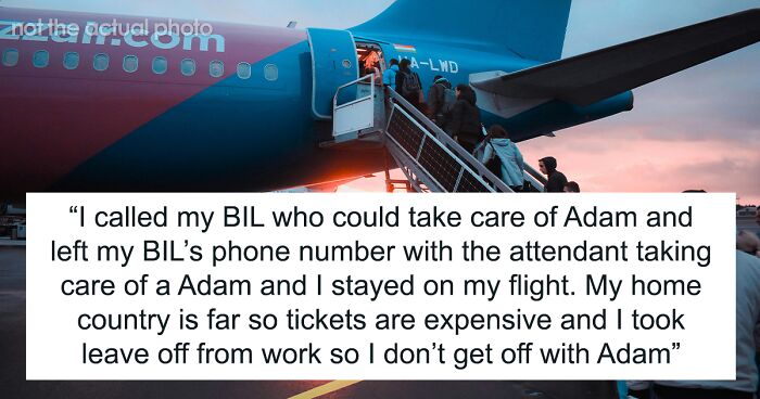 Drunk Guy Is Left At The Airport Alone When Wife Refuses To Miss Expensive Flight To See Her Family