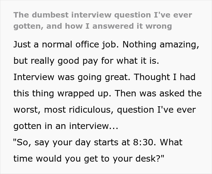 Job Interview Instantly Goes South After A Guy Fails To Answer The ‘Dumbest’ Question