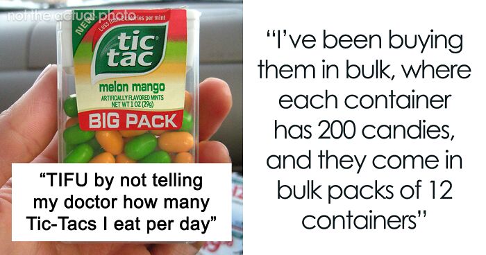 Man Suddenly Gains 40 Lbs And Doesn’t Know Why, Finally Figures Out That Tic Tacs Have Calories