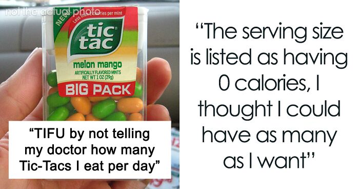 Person Gets A Reality Check After ‘0 Calorie’ Tic-Tacs Lead To 40lb Weight Gain