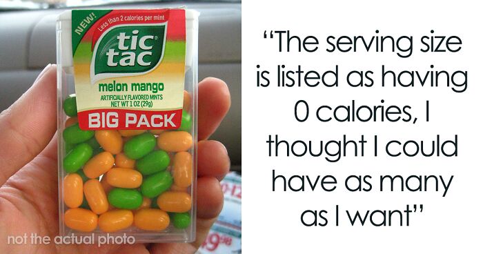 Person Gets A Reality Check After ‘0 Calorie’ Tic-Tacs Lead To 40lb Weight Gain