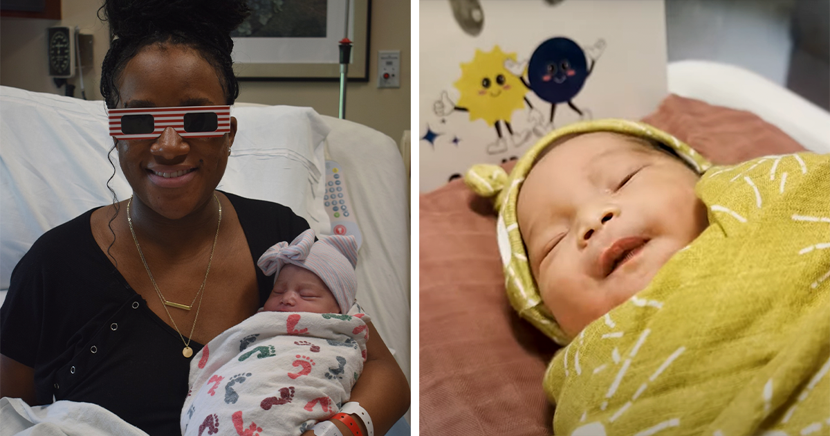 Woman Gives Birth During Solar Eclipse, Names Her Daughter After The