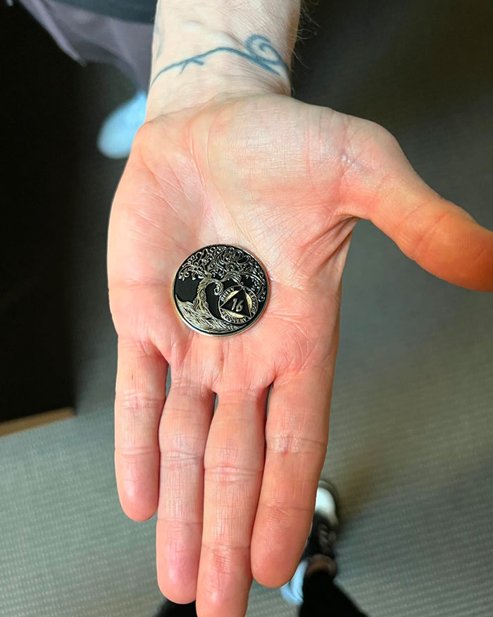 Eminem Shows Off His 16-Year Sobriety Chip After Near-Fatal 2007 Overdose |  Bored Panda