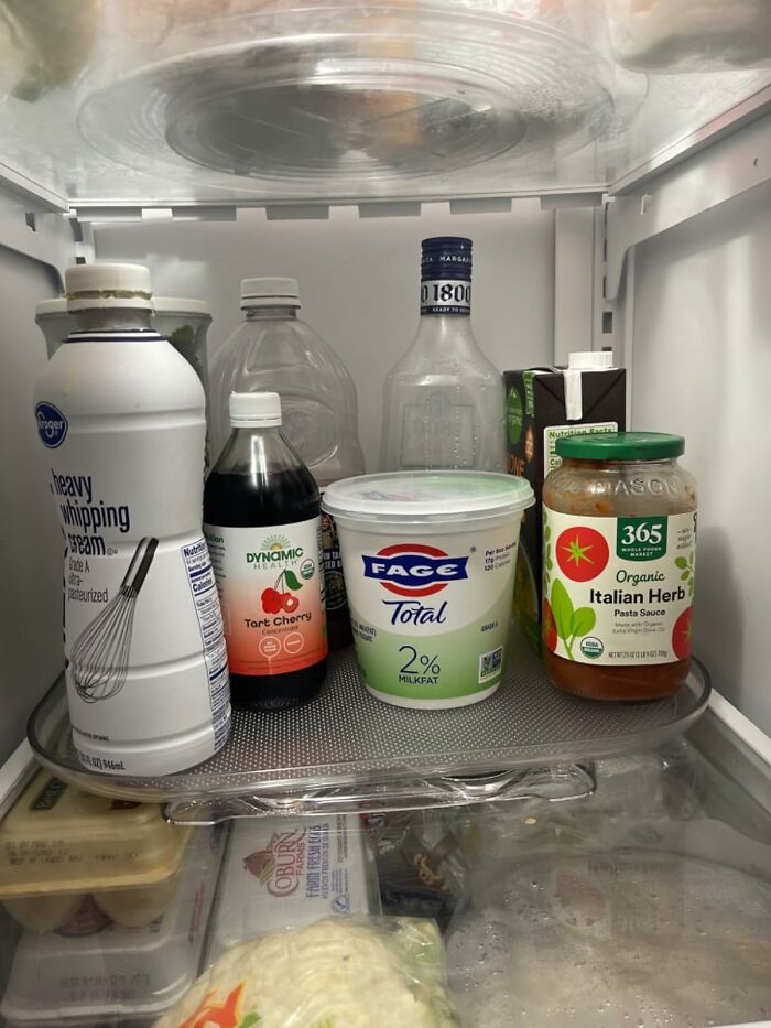 Spin It To Win It: Lazy Susan Fridge Organizer Keeps Your Condiments In A Whirlwind