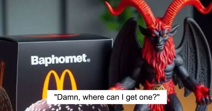 Satanic Panic Erupts As Pics Of McDonald’s Diabolical Happy Meals With Baphomet Toys Go Viral