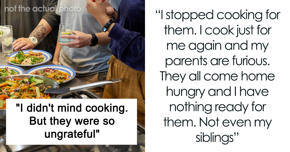Teen Can't Keep Up With Family's Food Preferences, Starts Cooking Only For Himself, It Angers Family - Vimarsana News