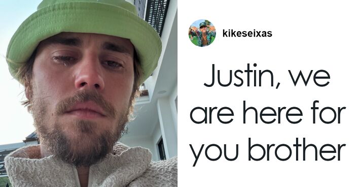Justin Bieber Posts Photo In Tears, Sparking Concern From Fans