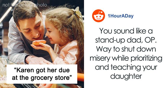 Dad Goes Out Of His Way To Embarrass Rude Karen After She Shames Him And His Daughter