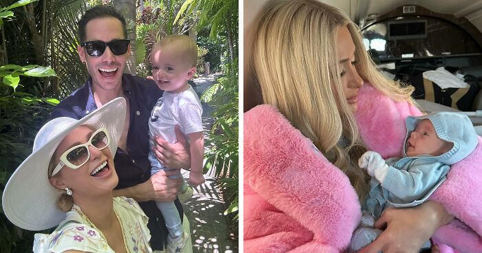 Paris Hilton And Husband Respond To Claims Of Showing Only Son And Not Daughter In Family Pics
