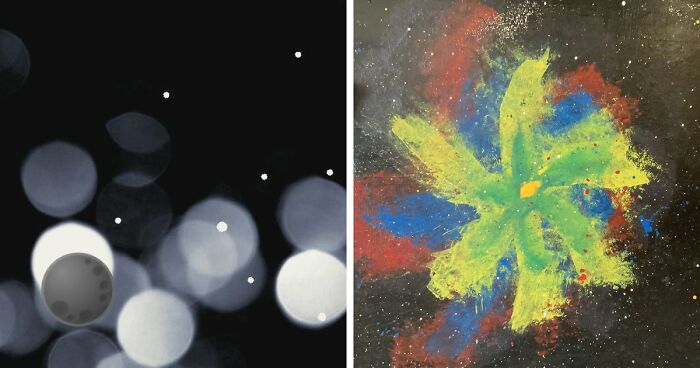 Hey Pandas, Post Your Best Galaxy Drawing (Closed)