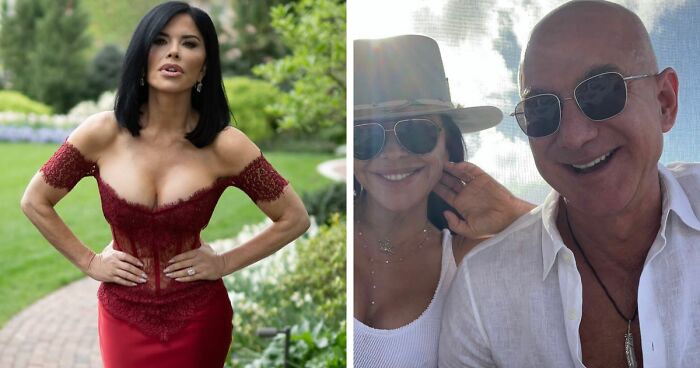 Jeff Bezos’ Fiancée Blasted For Wearing “Disrespectful” Gown At White House In Front Of Japanese Prime Minister