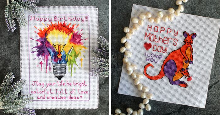 I Create Cross-Stitch Patterns That Can Be Used As A Unique Gift (9 Pics)