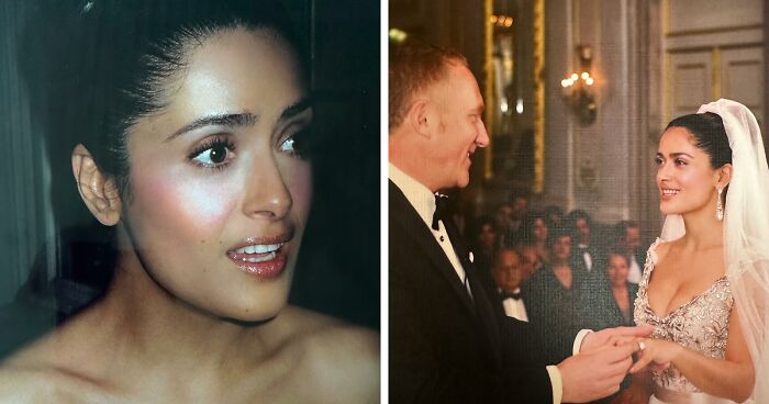 Salma Hayek, Who Rejected Husband’s Proposal Twice, Marks 15th Anniversary With Rare Wedding Pics