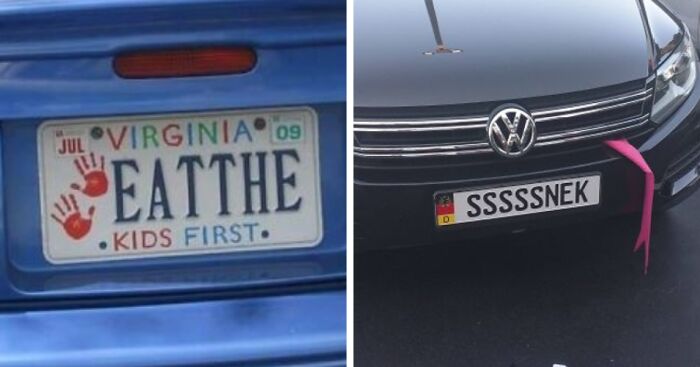 Hey Pandas, What Are Some Of The Funny Plates You See Around Your Area? (Closed)