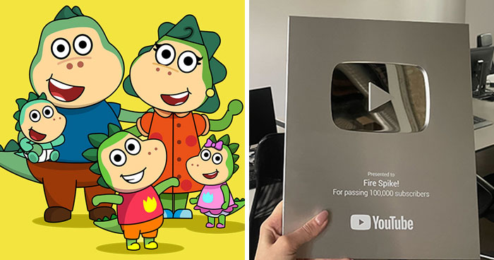 Bored Panda’s Original Show “Fire Spike” Receives Silver Play Button For Hitting 100,000 Subscribers