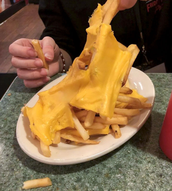 Cheese Fries My Sibling Ordered. They Were $5