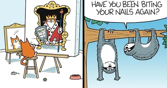 This Comics Artist Has Been Making People Laugh Since 1987, Here Are 54 Of His Latest Works