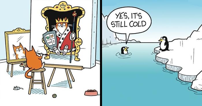 This Comics Artist Has Been Making People Laugh Since 1987, Here Are 54 Of His Latest Works