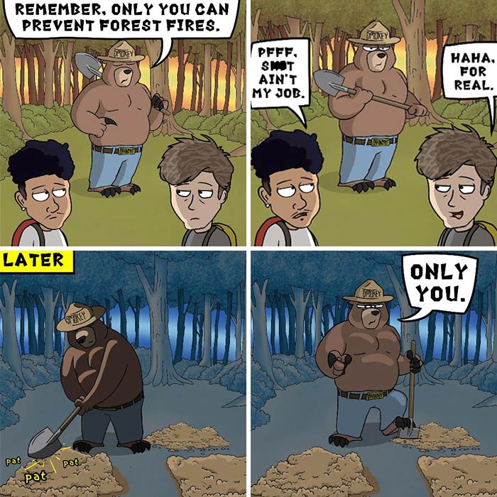 This Artist’s 30 Hilarious Animal Comics Tackle Real-Life Struggles