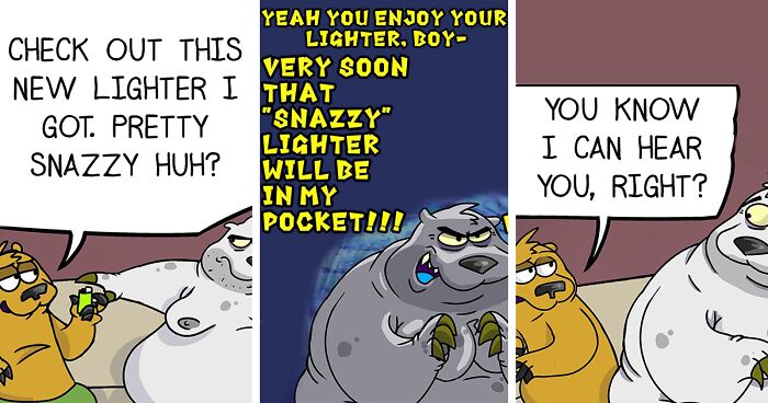 Artist Creates Funny Animal Comics As If They Were People (37 Pics)