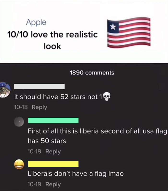 It Should Have 52 Stars Not 1