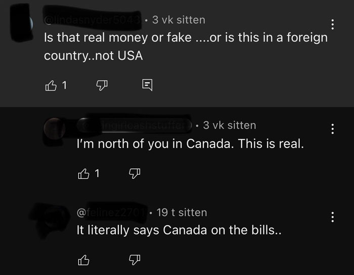 They Always Compare Canadian Money To Monopoly Money