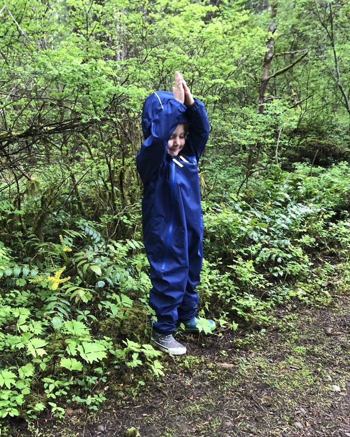 My Girlfriend's Nephew Playing Hide And Seek. He’s A Tree