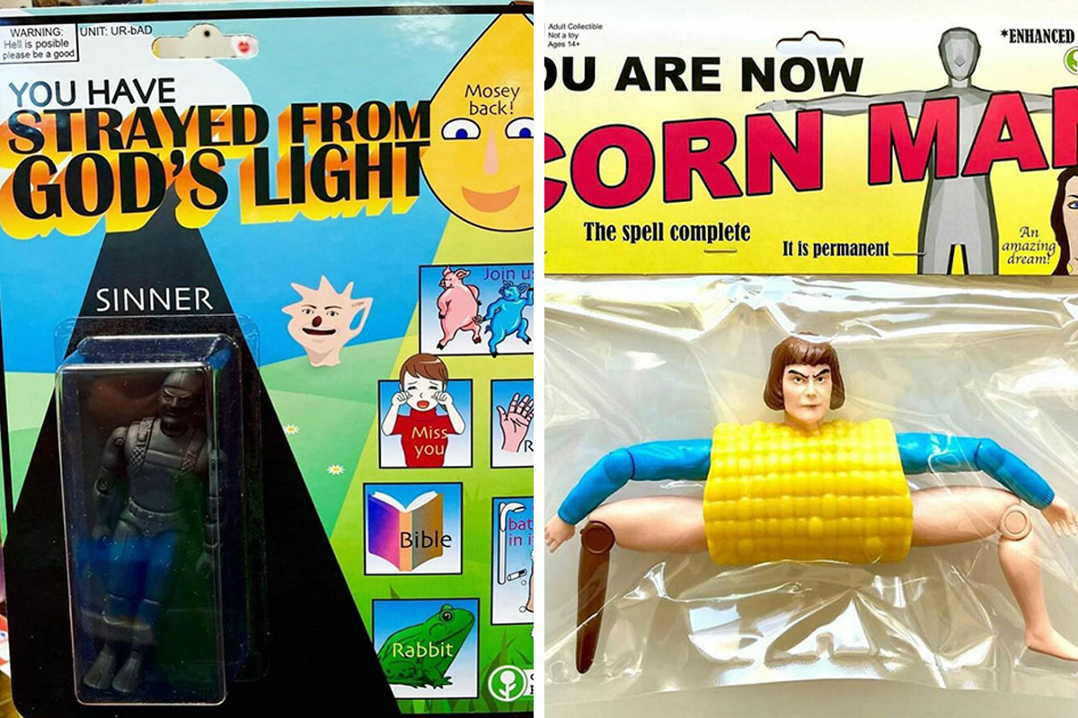 40 Hilarious Fake Products Placed Among Real Ones In Stores By “Obvious
