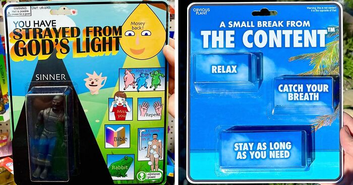 83 Hilarious Fake Products Placed Among Real Ones In Stores By “Obvious Plant” (New Pics)