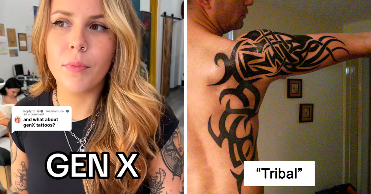 This Tattoo Parlor Reveals The Most Common Tattoos They Do For Gen X, Millennials And Gen Z - Vimarsana News