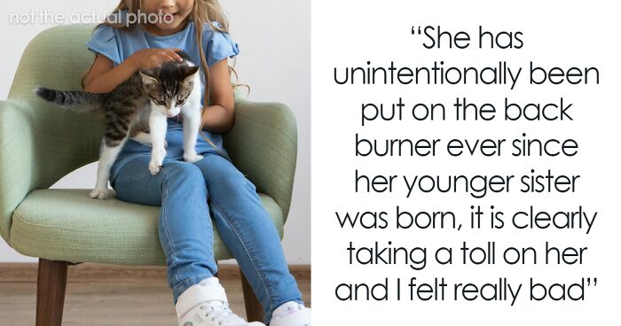Dad Done Seeing Elder Daughter Suffer Over Her Disabled Sister, Gets Her A Kitten, Drama Ensues